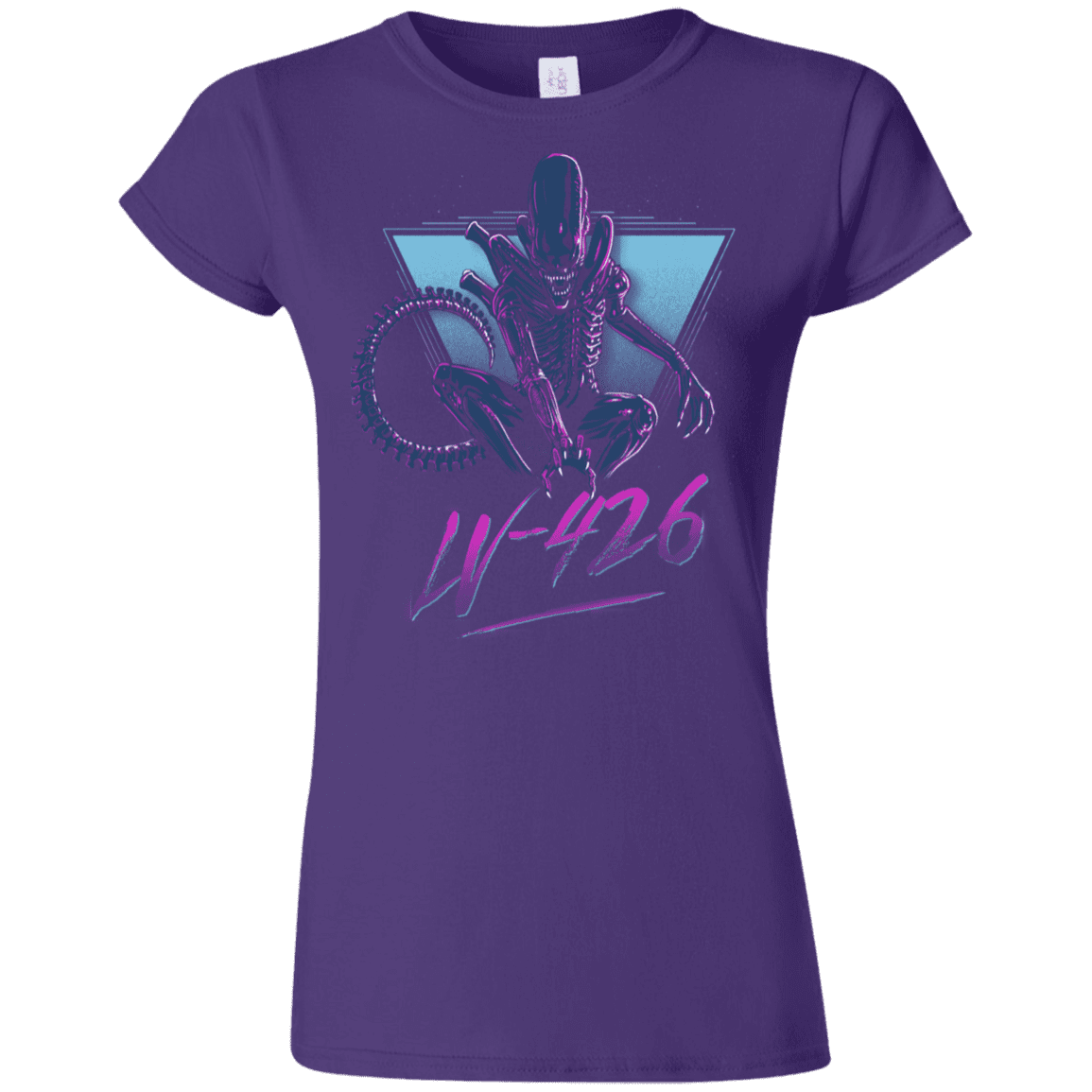 T-Shirts Purple / S LV-426 Junior Slimmer-Fit T-Shirt