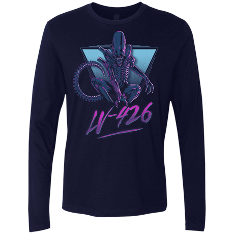 T-Shirts Midnight Navy / S LV-426 Men's Premium Long Sleeve