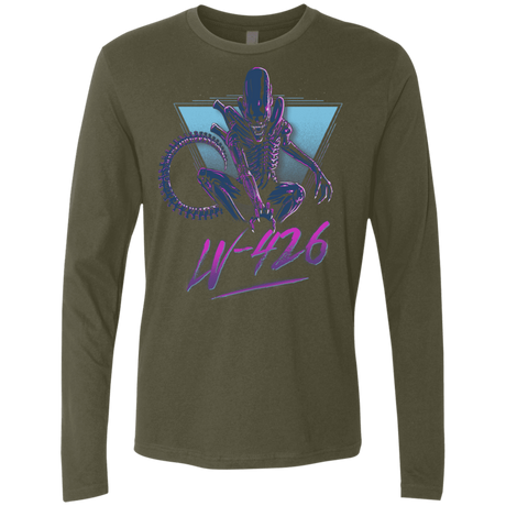 T-Shirts Military Green / S LV-426 Men's Premium Long Sleeve