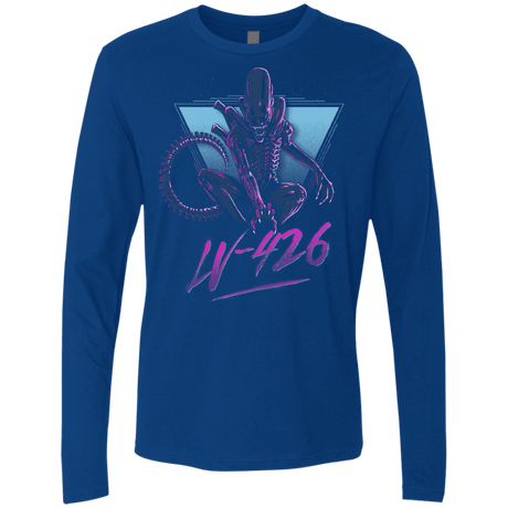 T-Shirts Royal / S LV-426 Men's Premium Long Sleeve