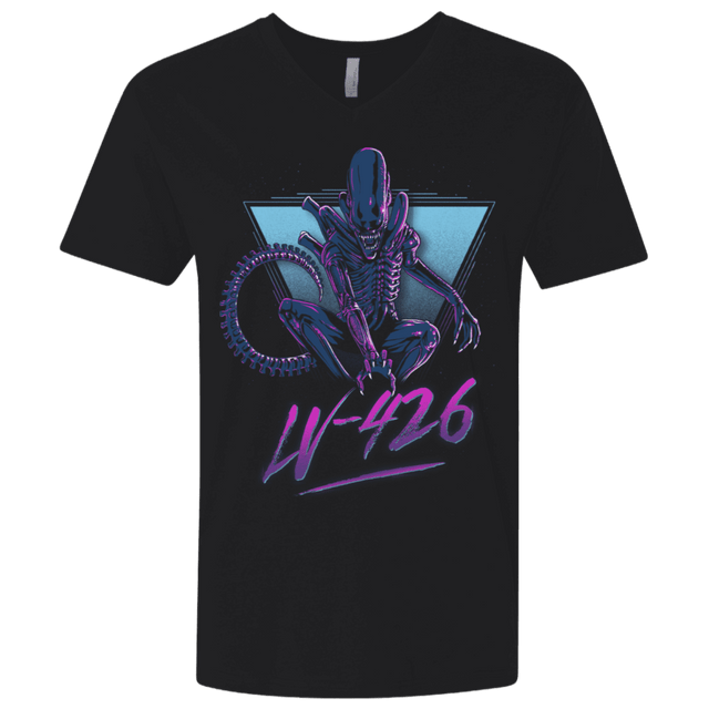 T-Shirts Black / X-Small LV-426 Men's Premium V-Neck