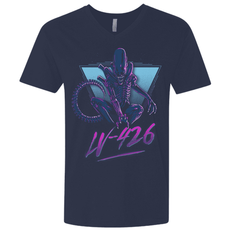 T-Shirts Midnight Navy / X-Small LV-426 Men's Premium V-Neck