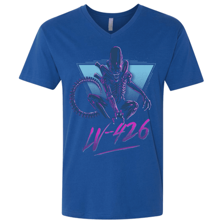 T-Shirts Royal / X-Small LV-426 Men's Premium V-Neck