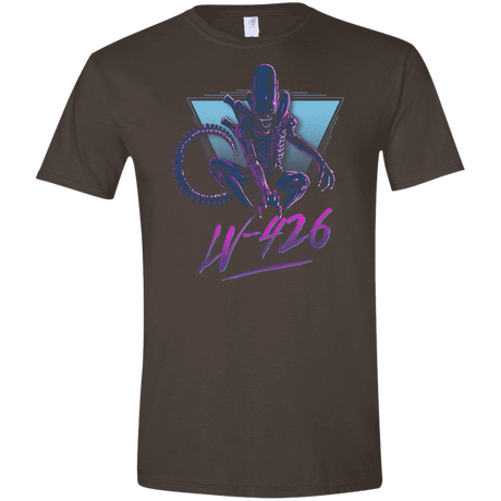 T-Shirts Dark Chocolate / S LV-426 Men's Semi-Fitted Softstyle