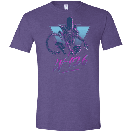 T-Shirts Heather Purple / S LV-426 Men's Semi-Fitted Softstyle