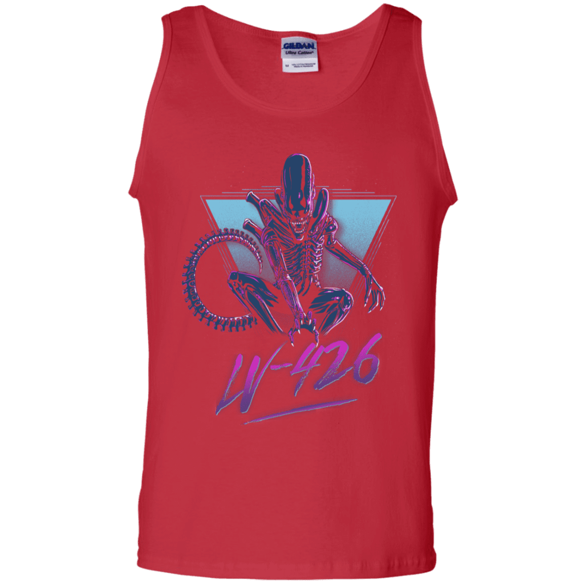 T-Shirts Red / S LV-426 Men's Tank Top