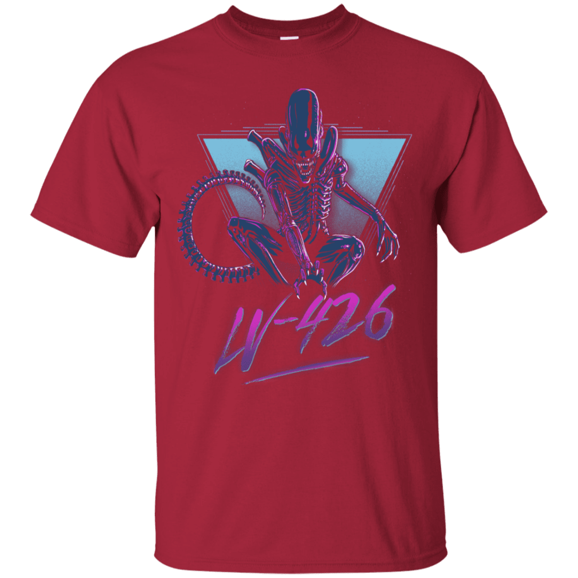 T-Shirts Cardinal / S LV-426 T-Shirt