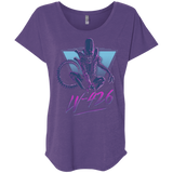T-Shirts Purple Rush / X-Small LV-426 Triblend Dolman Sleeve