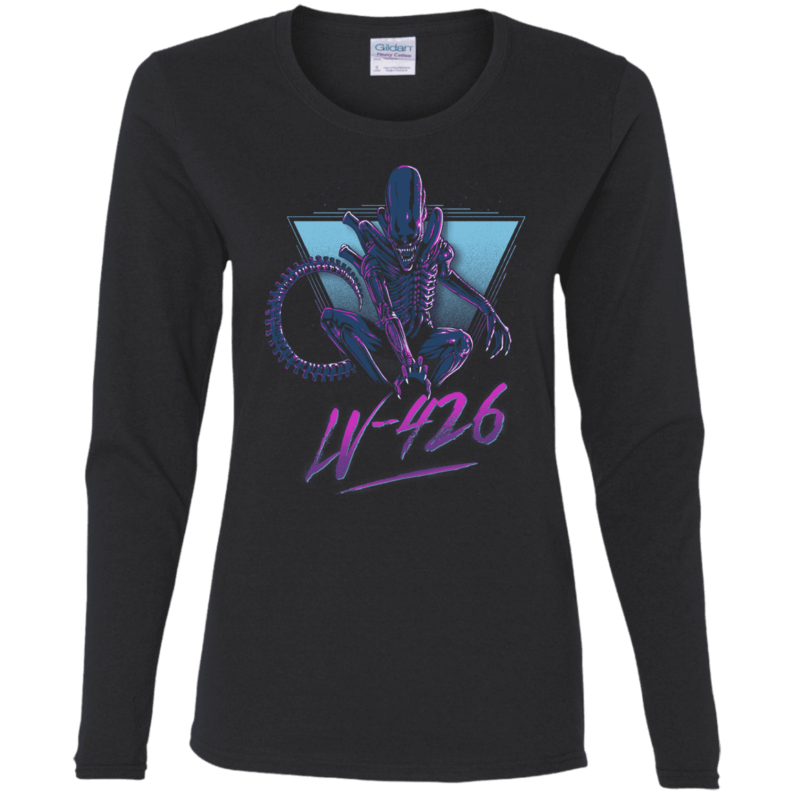 T-Shirts Black / S LV-426 Women's Long Sleeve T-Shirt