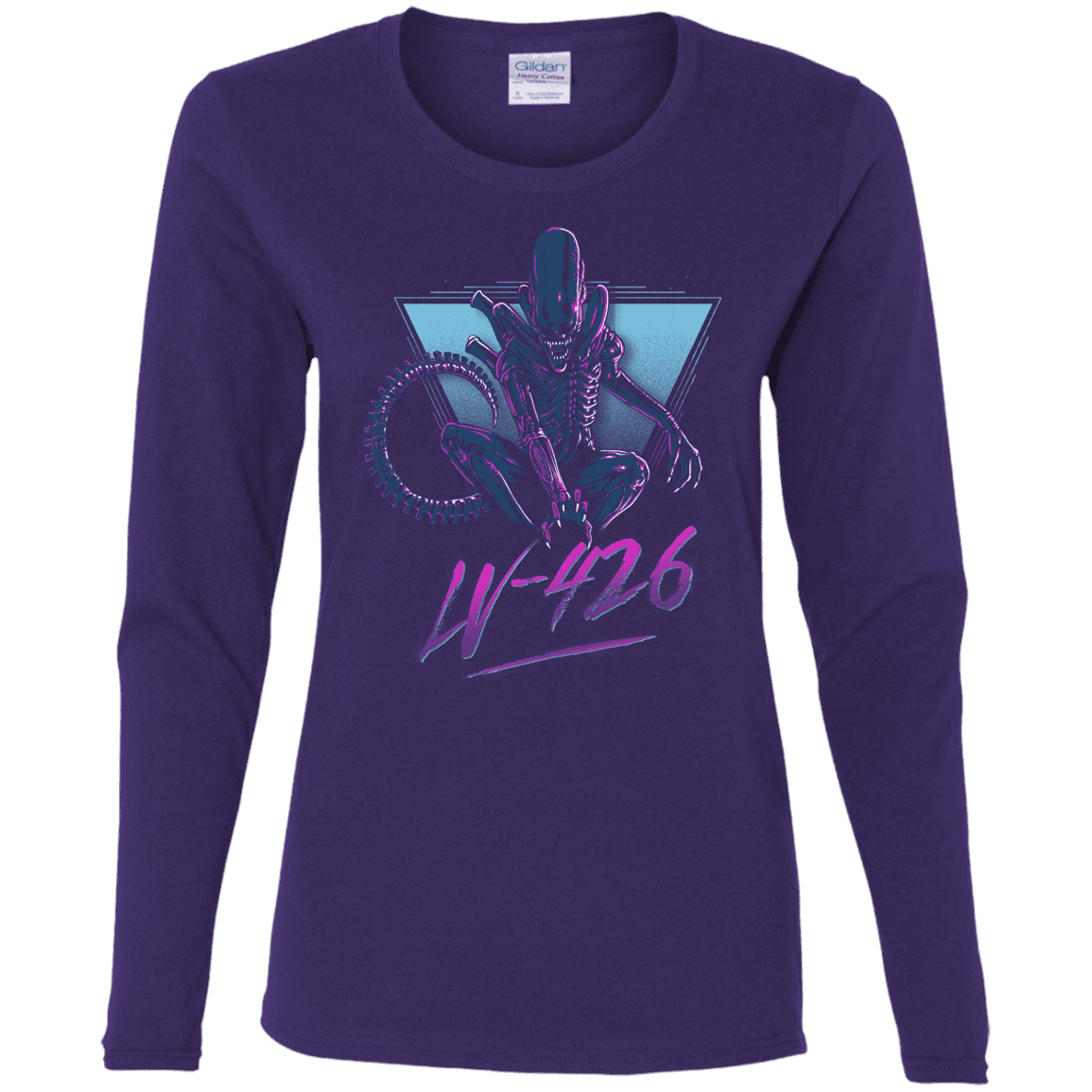 T-Shirts Purple / S LV-426 Women's Long Sleeve T-Shirt