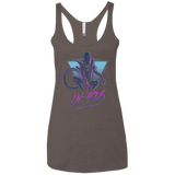 T-Shirts Macchiato / X-Small LV-426 Women's Triblend Racerback Tank