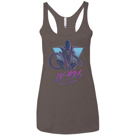 T-Shirts Macchiato / X-Small LV-426 Women's Triblend Racerback Tank