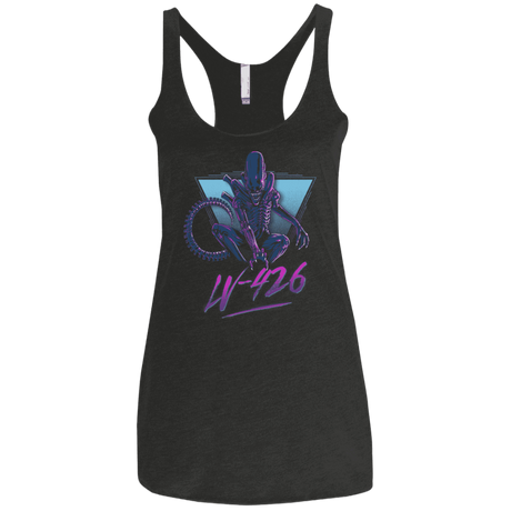 T-Shirts Vintage Black / X-Small LV-426 Women's Triblend Racerback Tank