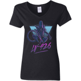 T-Shirts Black / S LV-426 Women's V-Neck T-Shirt