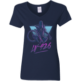 T-Shirts Navy / S LV-426 Women's V-Neck T-Shirt