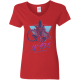 T-Shirts Red / S LV-426 Women's V-Neck T-Shirt