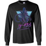 T-Shirts Black / YS LV-426 Youth Long Sleeve T-Shirt
