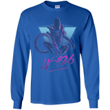 T-Shirts Royal / YS LV-426 Youth Long Sleeve T-Shirt