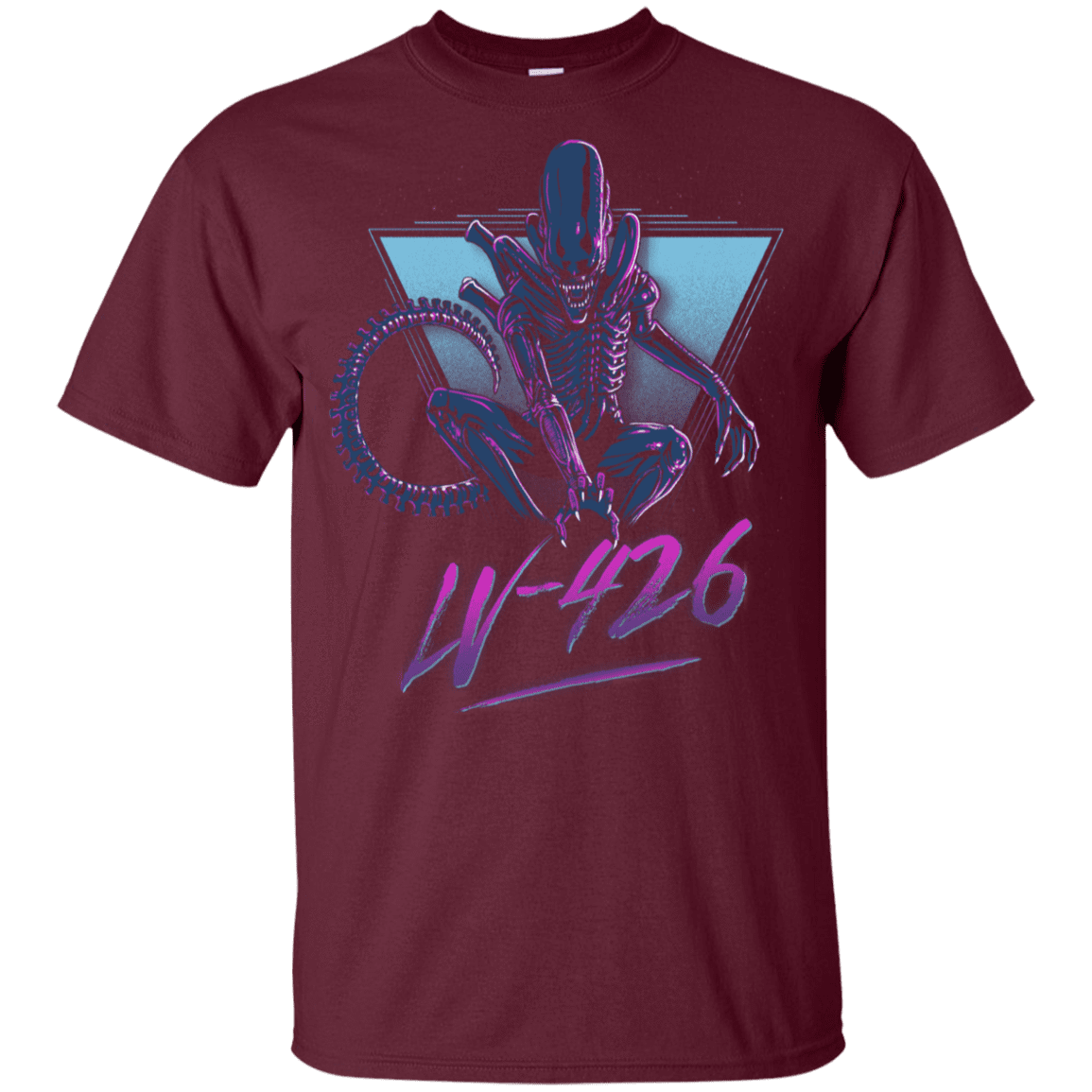 T-Shirts Maroon / YXS LV-426 Youth T-Shirt