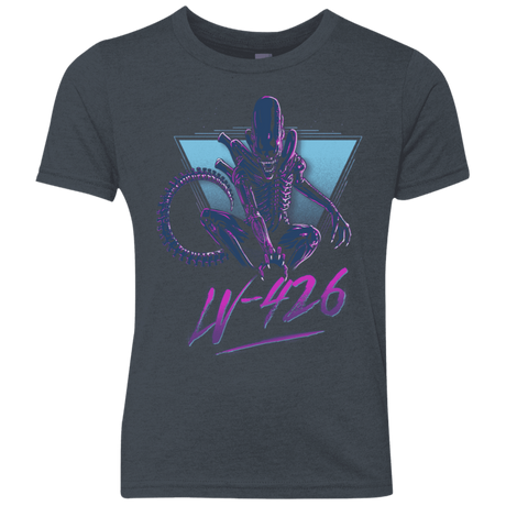 T-Shirts Vintage Navy / YXS LV-426 Youth Triblend T-Shirt