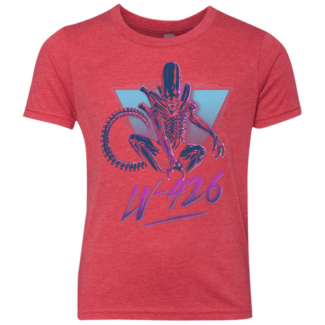 T-Shirts Vintage Red / YXS LV-426 Youth Triblend T-Shirt