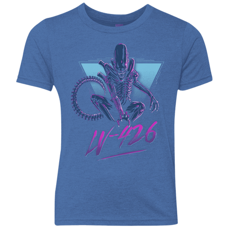 T-Shirts Vintage Royal / YXS LV-426 Youth Triblend T-Shirt