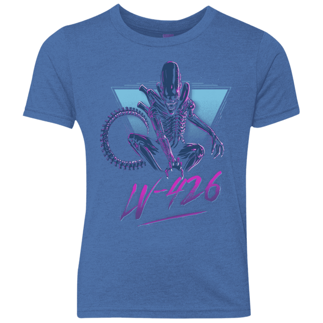T-Shirts Vintage Royal / YXS LV-426 Youth Triblend T-Shirt