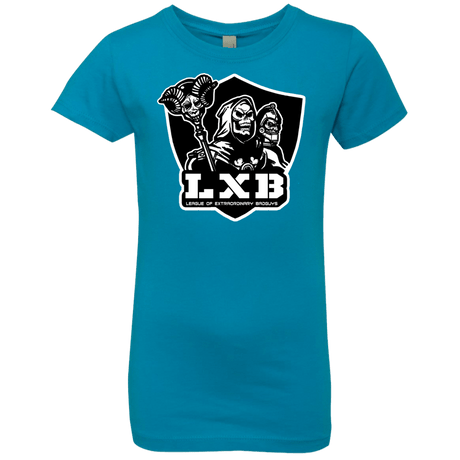 T-Shirts Turquoise / YXS LXB Girls Premium T-Shirt