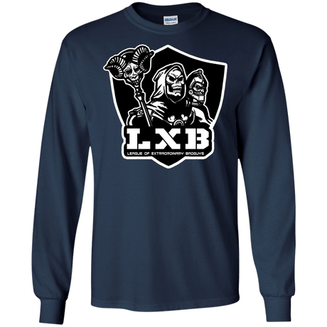 T-Shirts Navy / S LXB Men's Long Sleeve T-Shirt