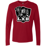 T-Shirts Cardinal / S LXB Men's Premium Long Sleeve