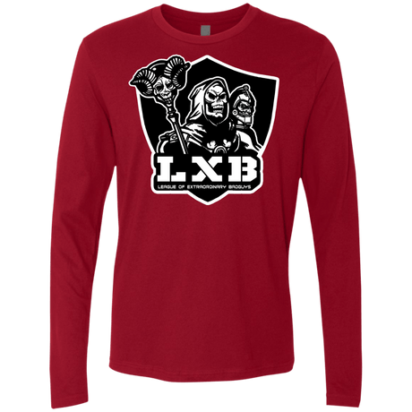 T-Shirts Cardinal / S LXB Men's Premium Long Sleeve