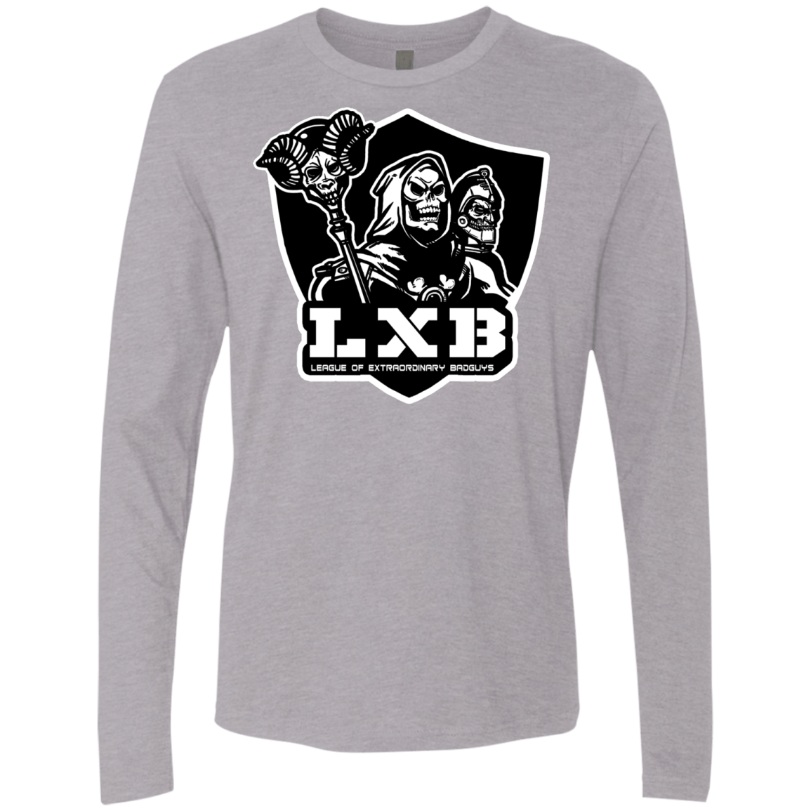 T-Shirts Heather Grey / S LXB Men's Premium Long Sleeve