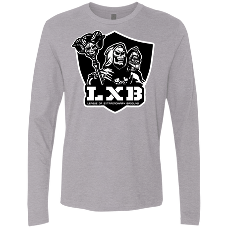 T-Shirts Heather Grey / S LXB Men's Premium Long Sleeve