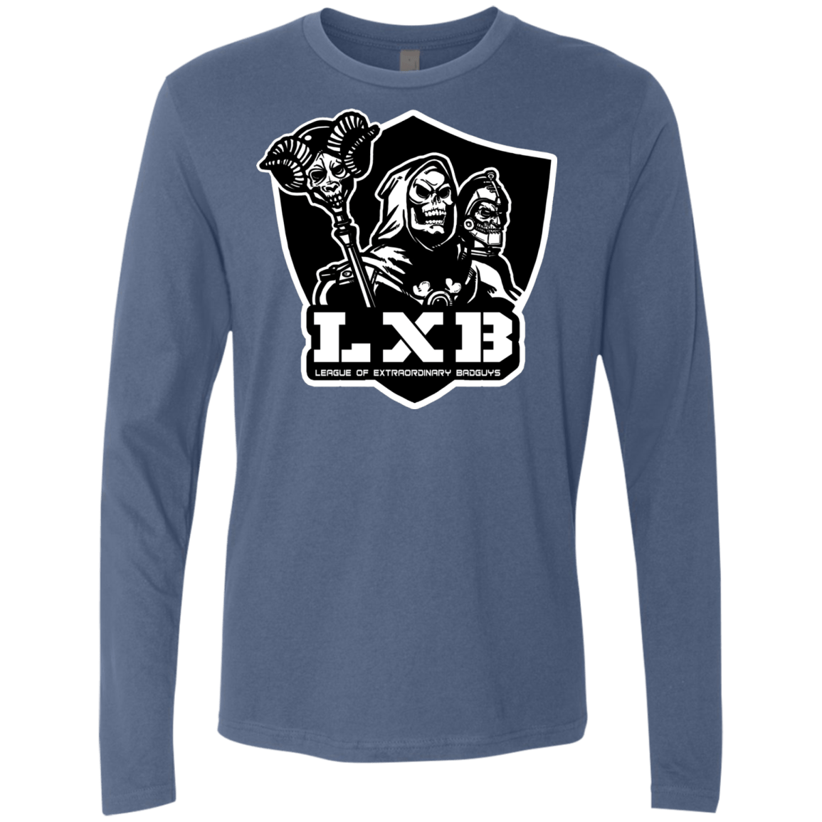 T-Shirts Indigo / S LXB Men's Premium Long Sleeve