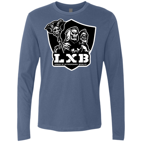 T-Shirts Indigo / S LXB Men's Premium Long Sleeve