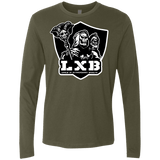 T-Shirts Military Green / S LXB Men's Premium Long Sleeve