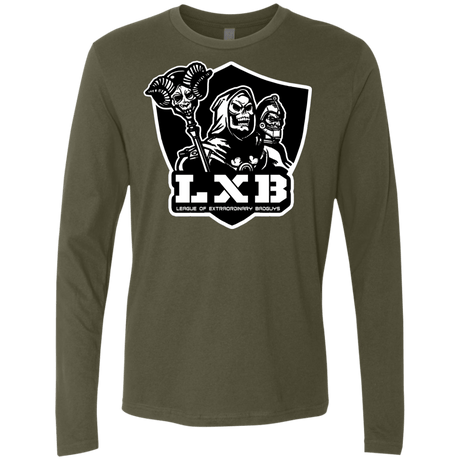 T-Shirts Military Green / S LXB Men's Premium Long Sleeve