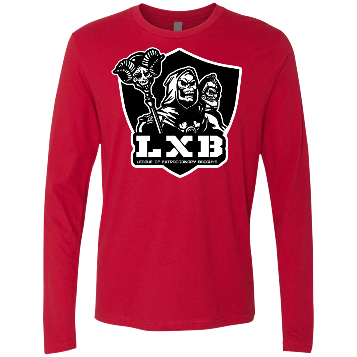 T-Shirts Red / S LXB Men's Premium Long Sleeve