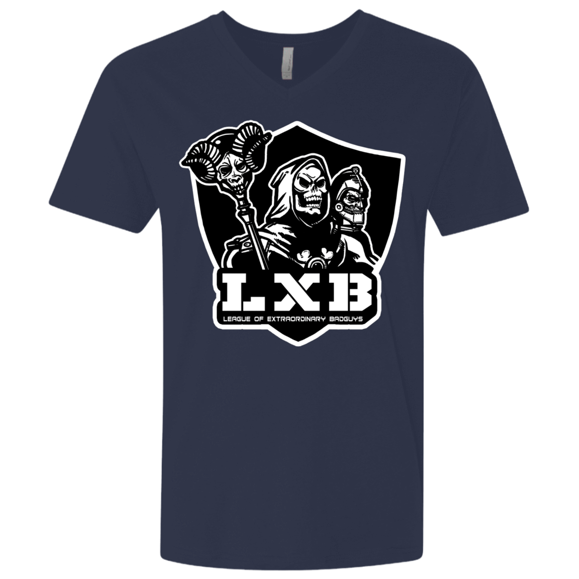 T-Shirts Midnight Navy / X-Small LXB Men's Premium V-Neck