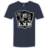 T-Shirts Midnight Navy / X-Small LXB Men's Premium V-Neck