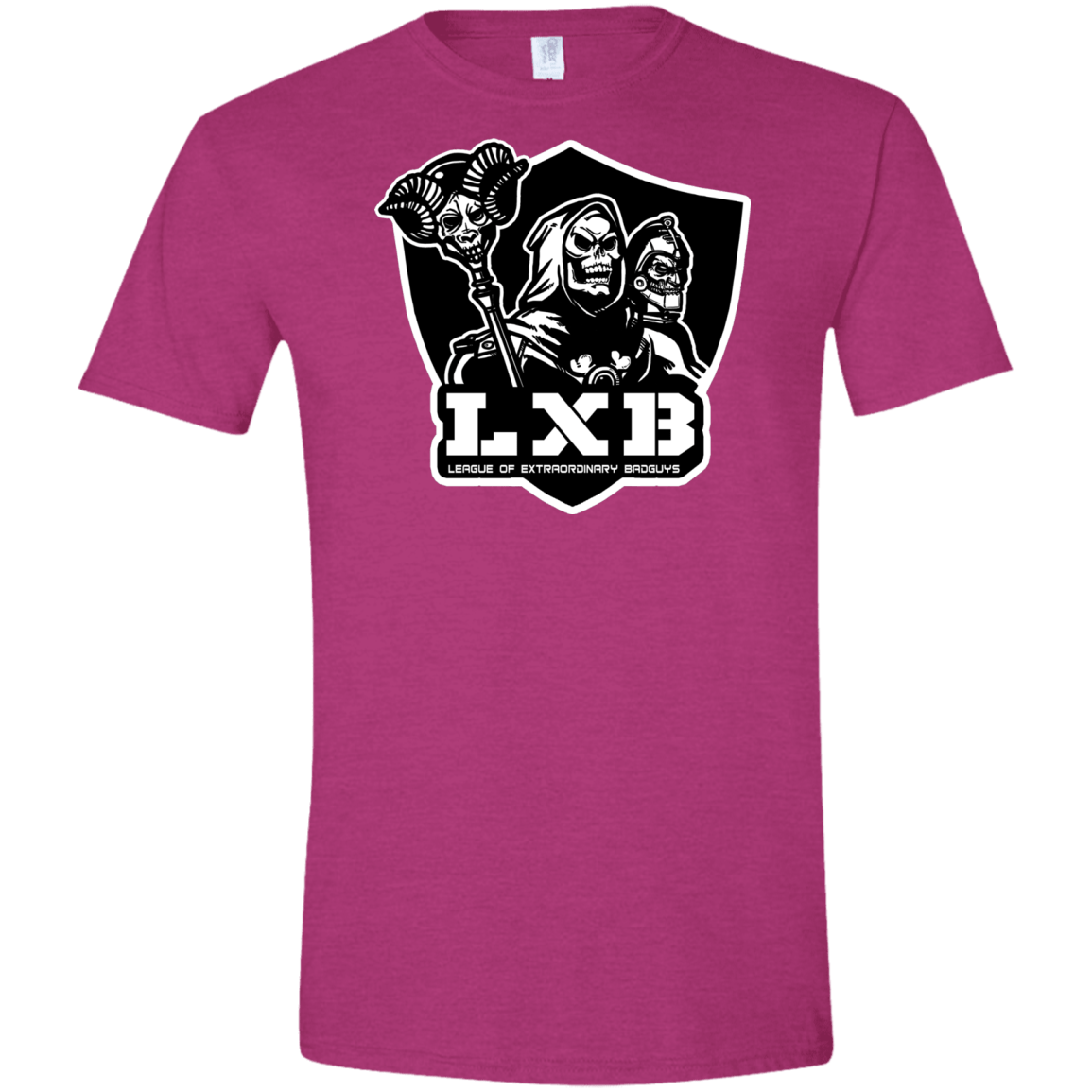 T-Shirts Antique Heliconia / S LXB Men's Semi-Fitted Softstyle