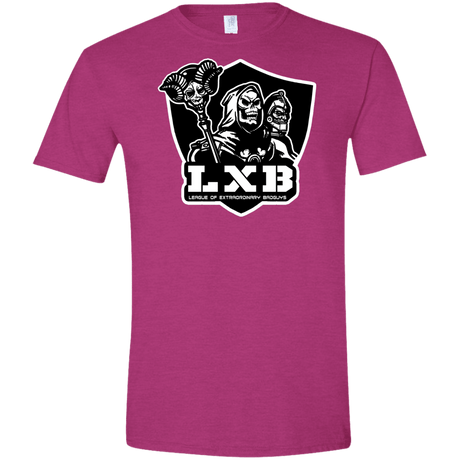 T-Shirts Antique Heliconia / S LXB Men's Semi-Fitted Softstyle