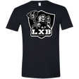 T-Shirts Black / X-Small LXB Men's Semi-Fitted Softstyle
