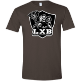 T-Shirts Dark Chocolate / S LXB Men's Semi-Fitted Softstyle