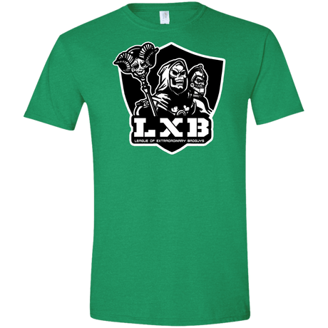 T-Shirts Heather Irish Green / S LXB Men's Semi-Fitted Softstyle