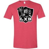 T-Shirts Heather Red / S LXB Men's Semi-Fitted Softstyle
