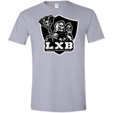 T-Shirts Sport Grey / X-Small LXB Men's Semi-Fitted Softstyle