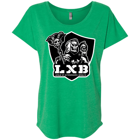 T-Shirts Envy / X-Small LXB Triblend Dolman Sleeve