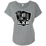 T-Shirts Premium Heather / X-Small LXB Triblend Dolman Sleeve