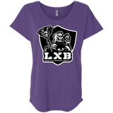 T-Shirts Purple Rush / X-Small LXB Triblend Dolman Sleeve